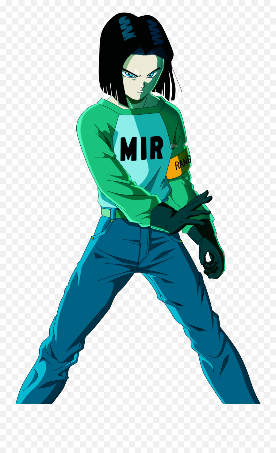 Android - Android 17 Dragon Ball Super Png,Android 17 Png