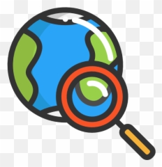 Travel Searching Magnifying Lens - Icon Search World Png,Searching Png