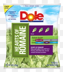 Dole Hearts Of Romaine Lettuce 10 Oz - Spinach Raw In Bag Png,Romaine Lettuce Png