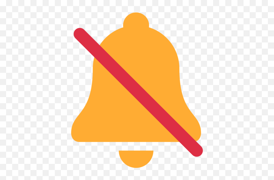 Bell With Slash Emoji - Emoji Like Durchgestrichen Png,Slash Mark Png