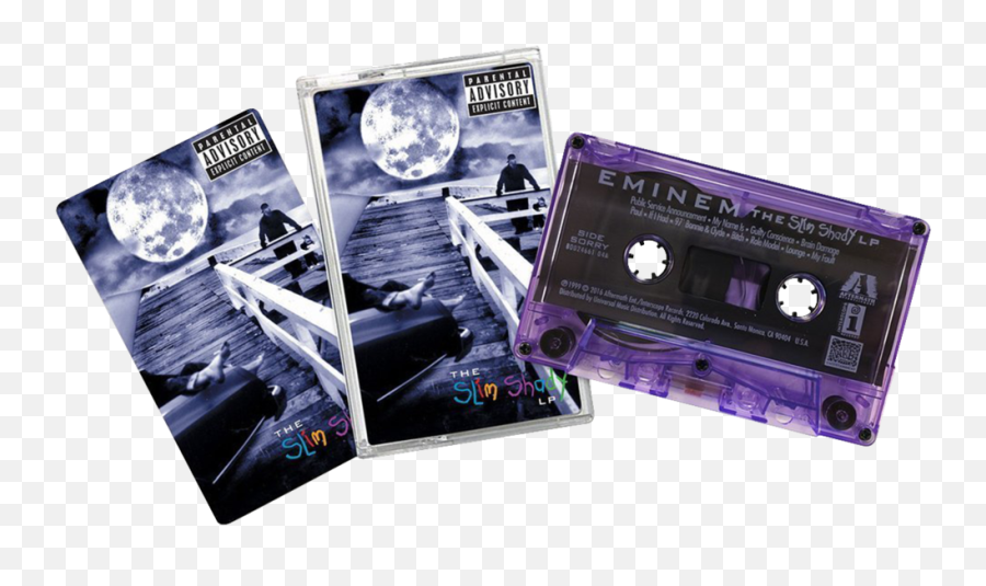 Eminem The Slim Shady Lp Cassette - Eminem The Slim Shady Lp Cassette Png,Eminem Png