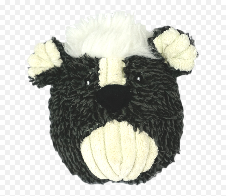Hugglehounds Squooshie Skunky Ball Dog Toy Whitedogbonecom - Soft Png,Dog Toy Png