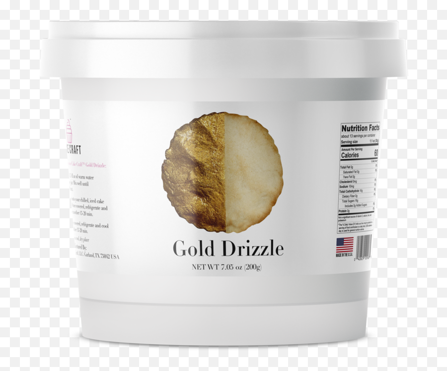 Gold Drizzle U2014 Cake Craft Png Flakes