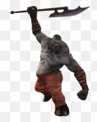 Troll Kobold Fantasy Fairy - Giant Ape With Axe Png,Kobold Png