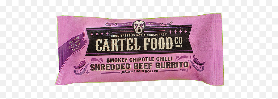 Frozen Burritos Cartel Food - Confectionery Png,Chipotle Burrito Png