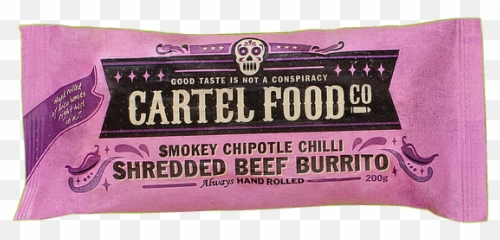 Frozen Burritos Cartel Food - Confectionery Png,Chipotle Burrito Png