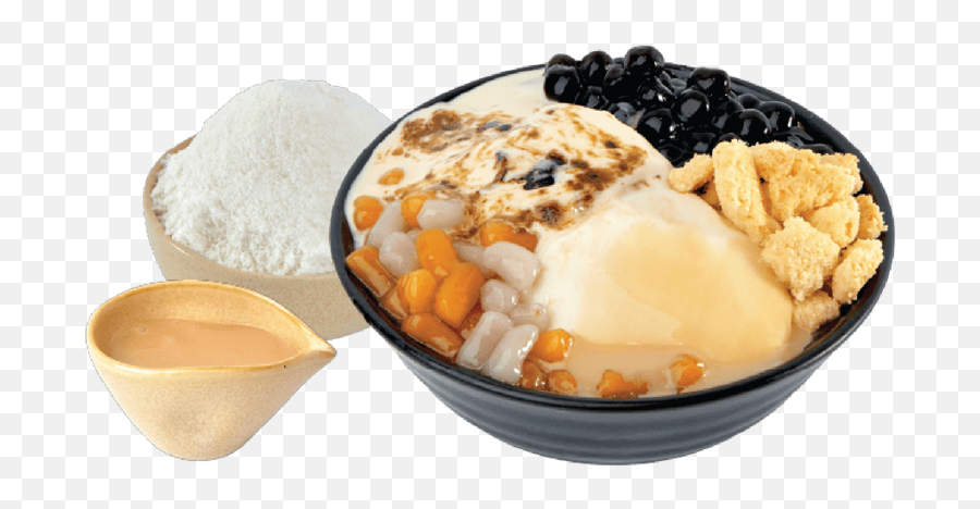 Taiwanese Milk Tea - Qq Dessert Bowl Png,Pudding Png