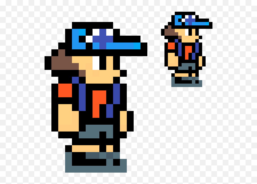 Pixilart - Dipper Pines Terraria Pixel Art By Akujipines64 Terraria Player No Background Png,Dipper Pines Png