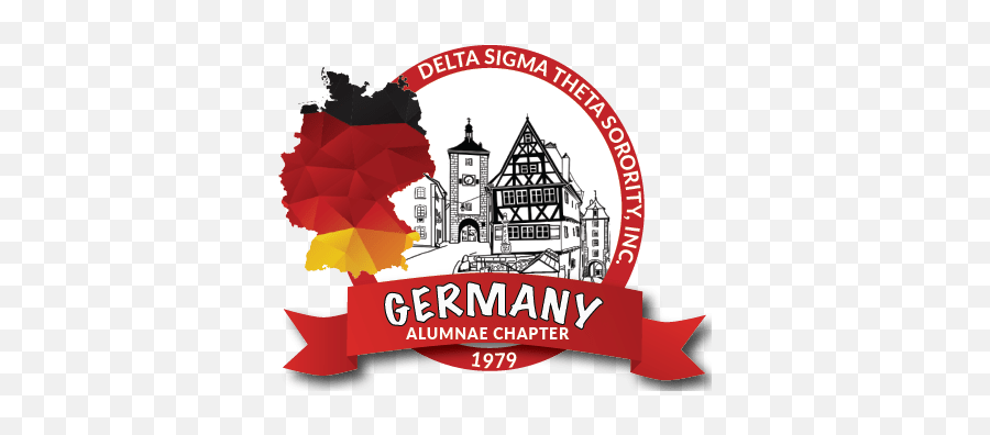 Germany Alumnae Chapter U2013 Of Delta Sigma Theta Sorority - Map Germany Blue Png,Delta Sigma Theta Png