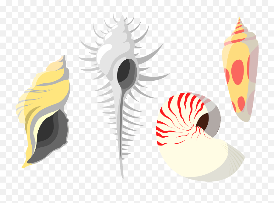 Shellfish Shells Clipart Free Download Transparent Png - Vertical,Seashell Clipart Png