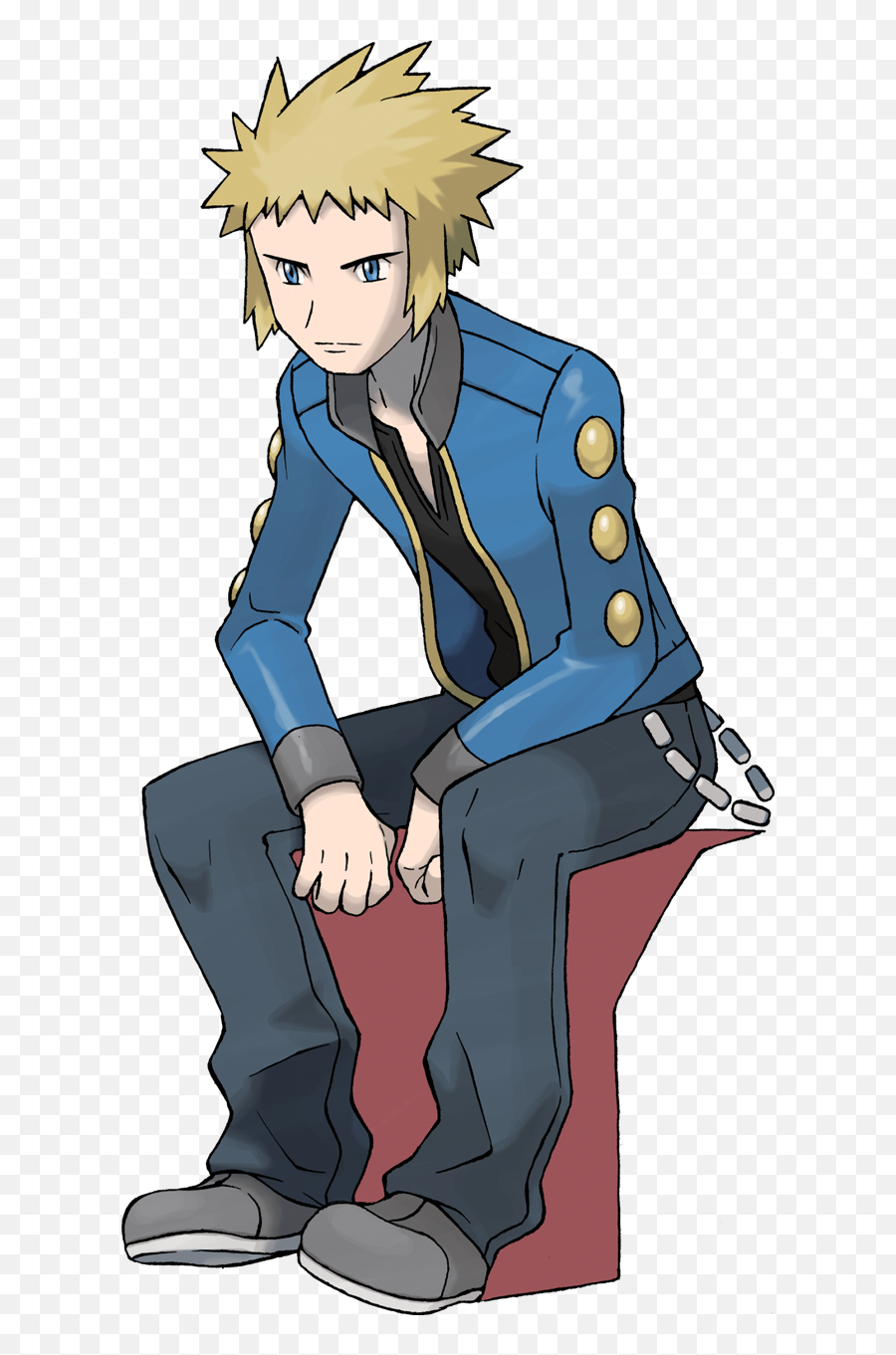 Volkner - Male Pokemon Gym Leaders Png,Luxray Png