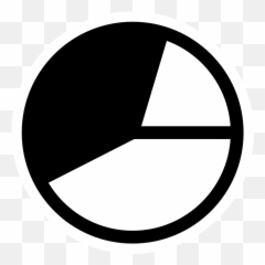 Png File Svg Pie Chart Icon - Clip Art Library Black