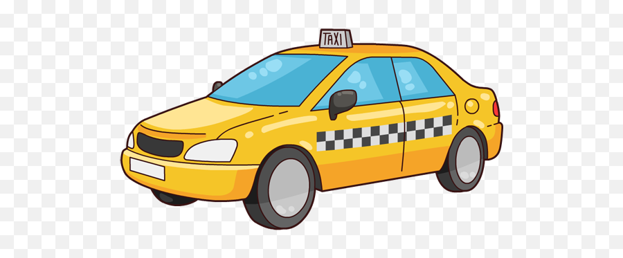 Taxi Cab Png Transparent Images - Taxi Clipart Png,Taxi Cab Png
