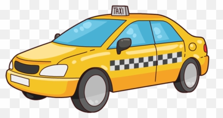 Taxi Cab Png Transparent Images - Taxi Clipart Png,Taxi Cab Png