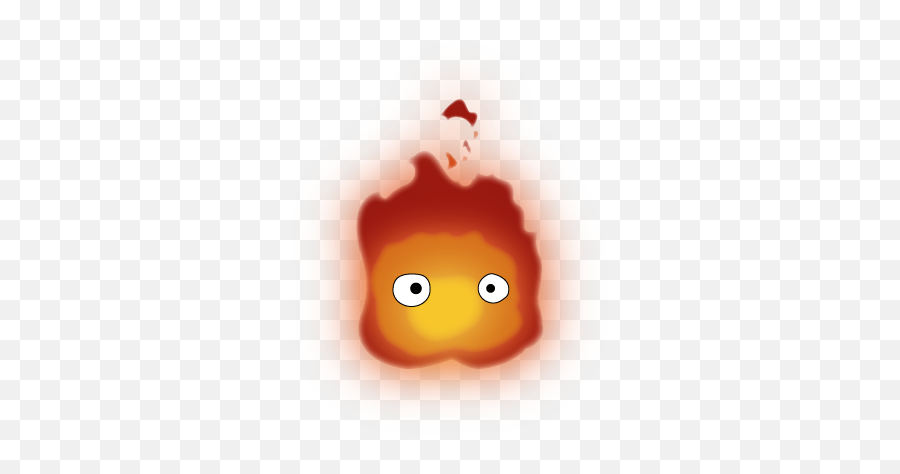 Happyneondeath - Transparent Calcifer Moving Castle Png,Howls Moving Castle Icon