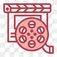 Film Reel - Dot Png,Movie Reel Flat Icon