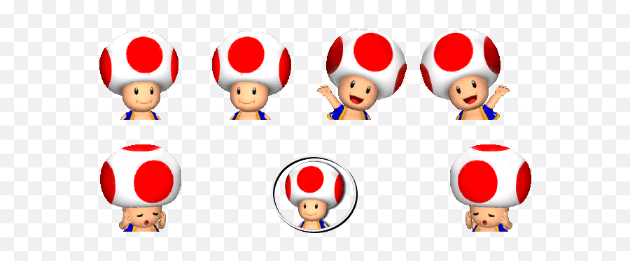 Gamecube - Mario Party 7 Toad Icons Solo Mode Menu The Mario Party 7 Toad Png,Mario Party Png