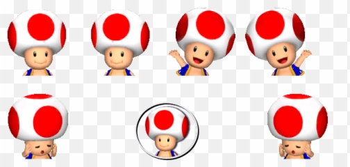 Gamecube - Mario Party 7 Toad Icons Solo Mode Menu The Mario Party 7 Toad Png,Mario Party Png