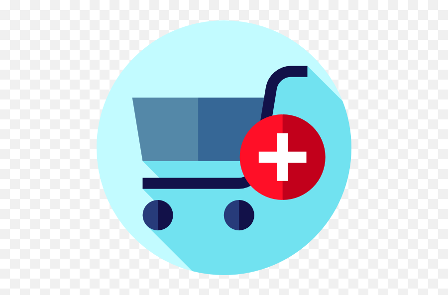 Shopping Cart - E Commerce Flat Icon Png,Shopping Flat Icon