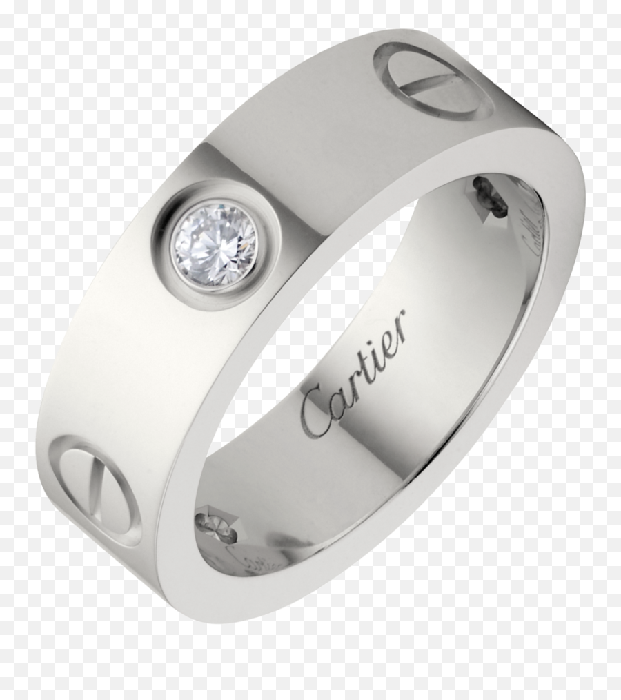 Rajo Laurel And Vania Romoff - Cartier Love Ring 3 Diamonds White Gold Png,Kuh Icon