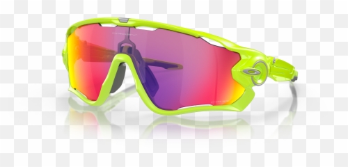 Jawbreaker Polished White Sunglasses Oakley Pt - Orange png