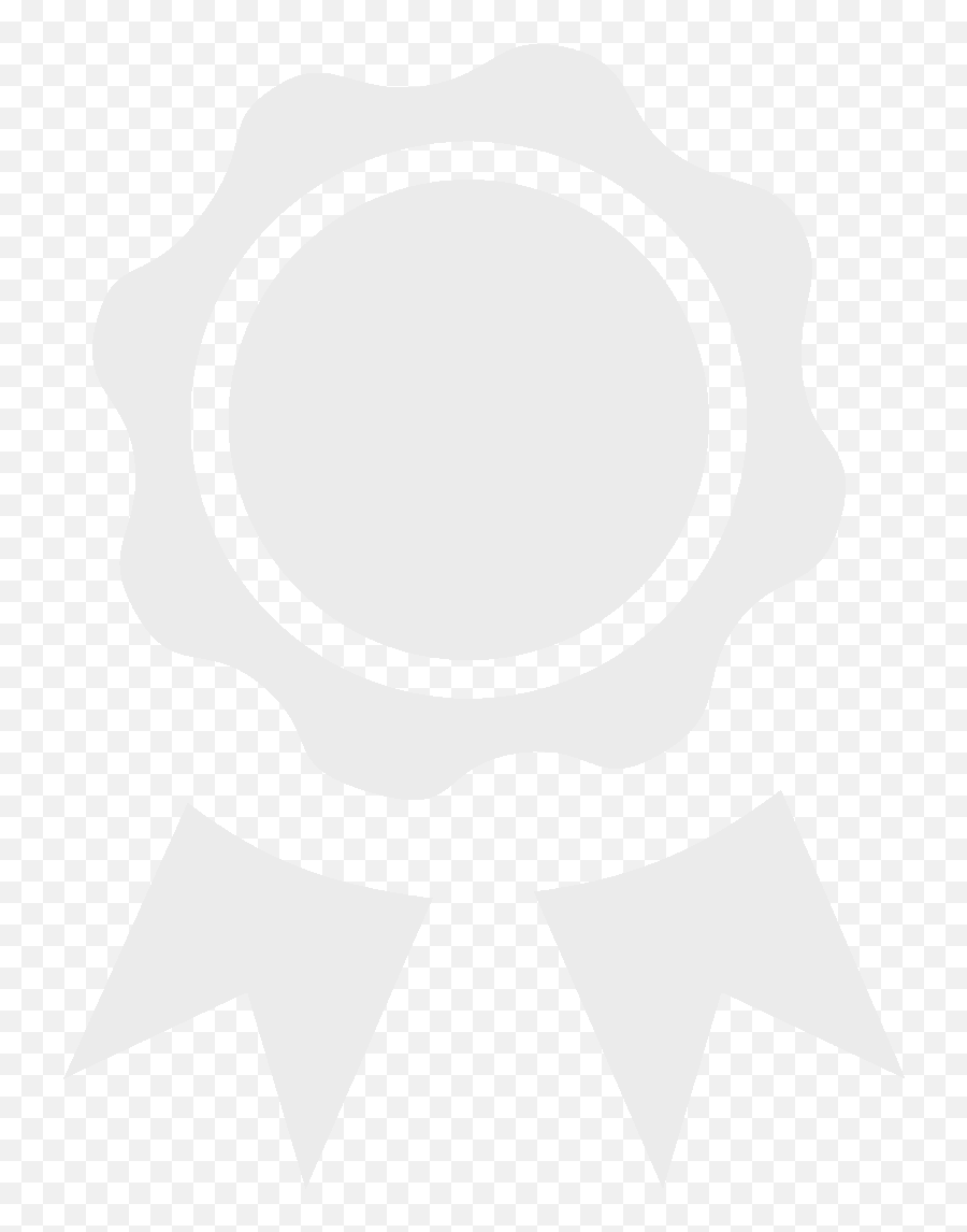 White Medal Ribbon Icon Png Img Citypng - Quality Icon White Png,Award Ribbon Icon Png