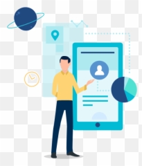 Website Development U0026 Design Services Mobile App - Worker png