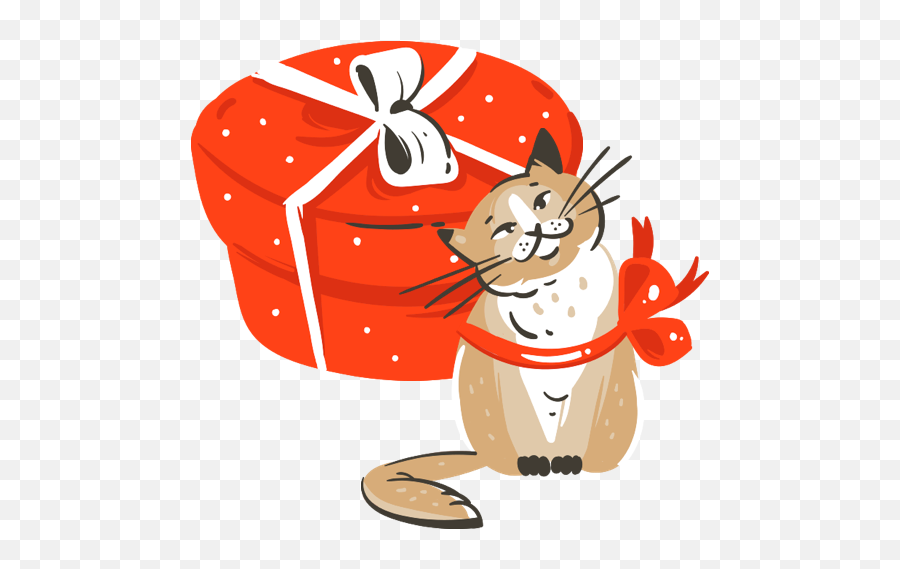 Christmas Inspiration Why Your Pet Is Looking Forward To - Happy Png,Christmas Cat Icon