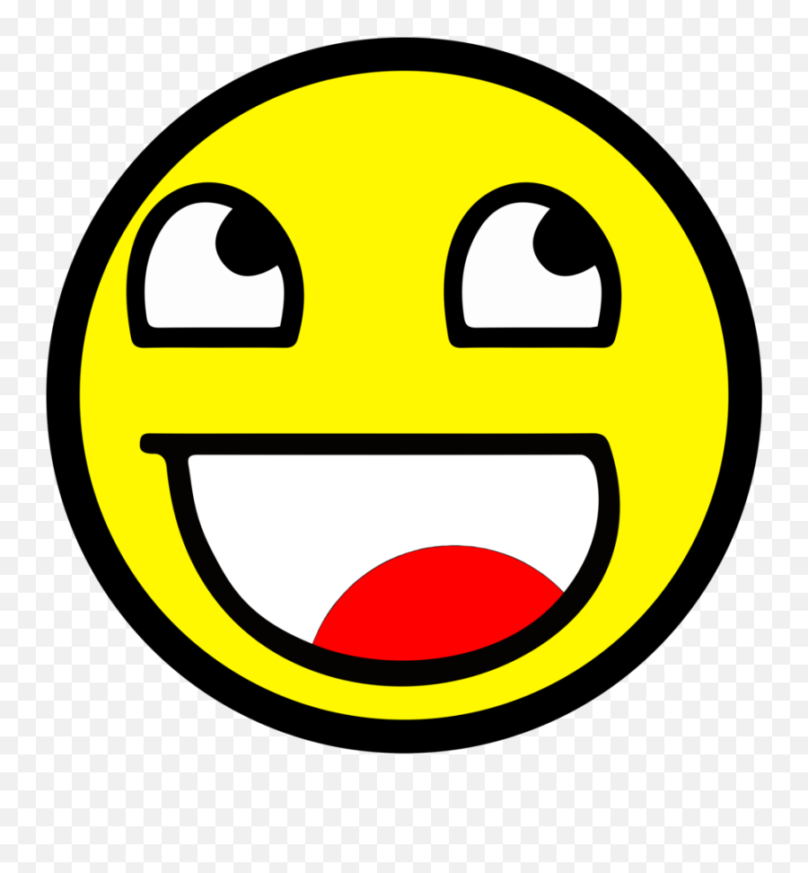 Face Smiley Emoticon - Smiley Face Happy Cartoon Png,Epic Face Transparent