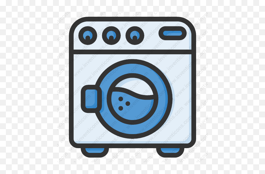 Download Washing Machine Vector Icon Inventicons Png