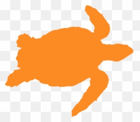 Sea Turtle Silhouette - Free Vector Silhouettes Creazilla Yellow Turtles Png