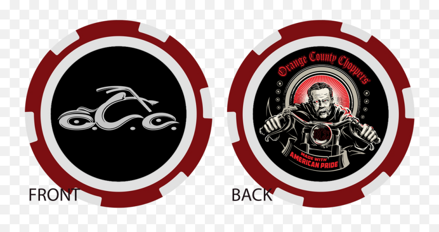 Occ Official Poker Chips U2013 Orange County Choppers - Virtual Png,Poker Chip Icon