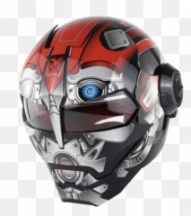 Dot Certified Iron Man Helmet - Helmet In Robot Png,Iron Man Helmet Png