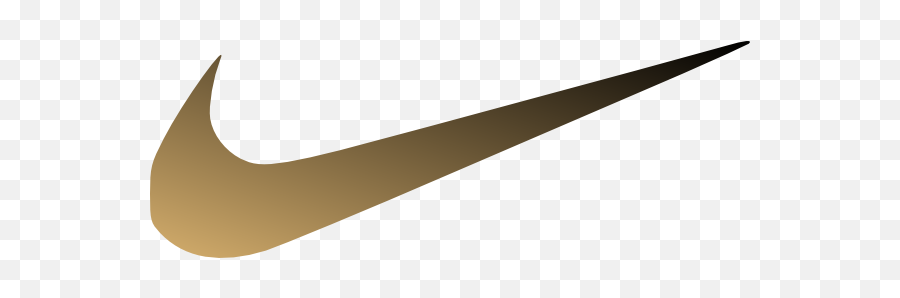 Gold Nike Swoosh - Gold Nike Swoosh Logo Png,Gold Nike Logo