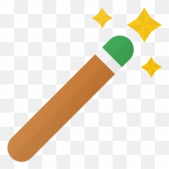 Holyday Halloween Wand Magic Spell Cast Free Icon - Solid png