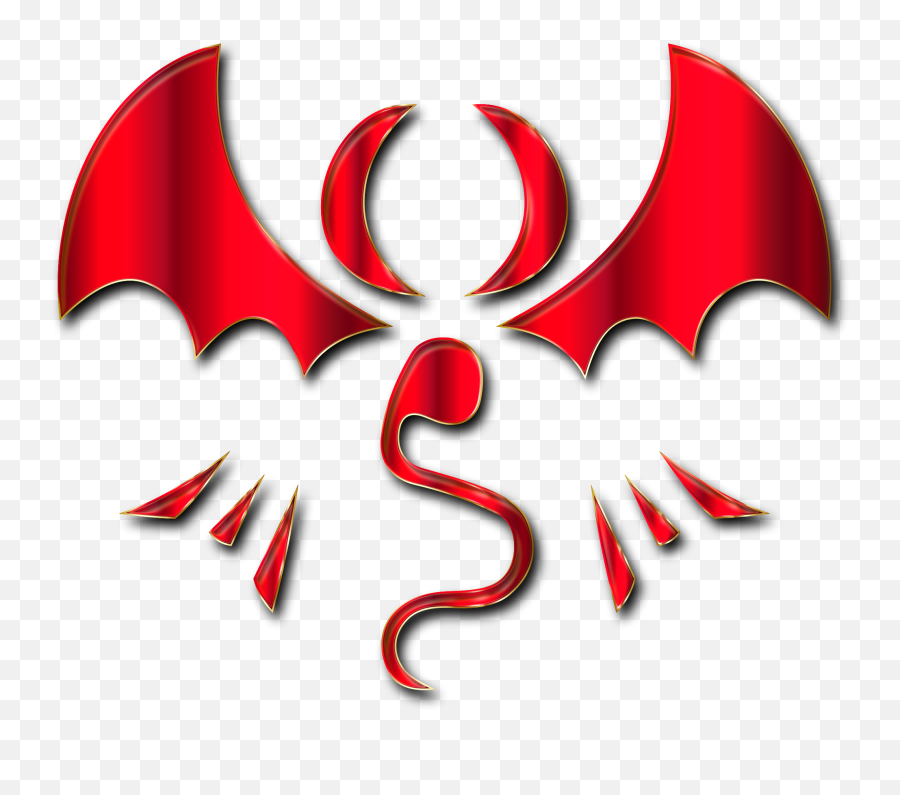 Fantasy Dragon Logo By Falco276 Crimson Enhanced - Openclipart Fictional Character Png,Horde Icon