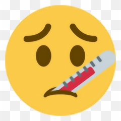 Download Sick Sad Frown Upset Unhappy - Emoji Png