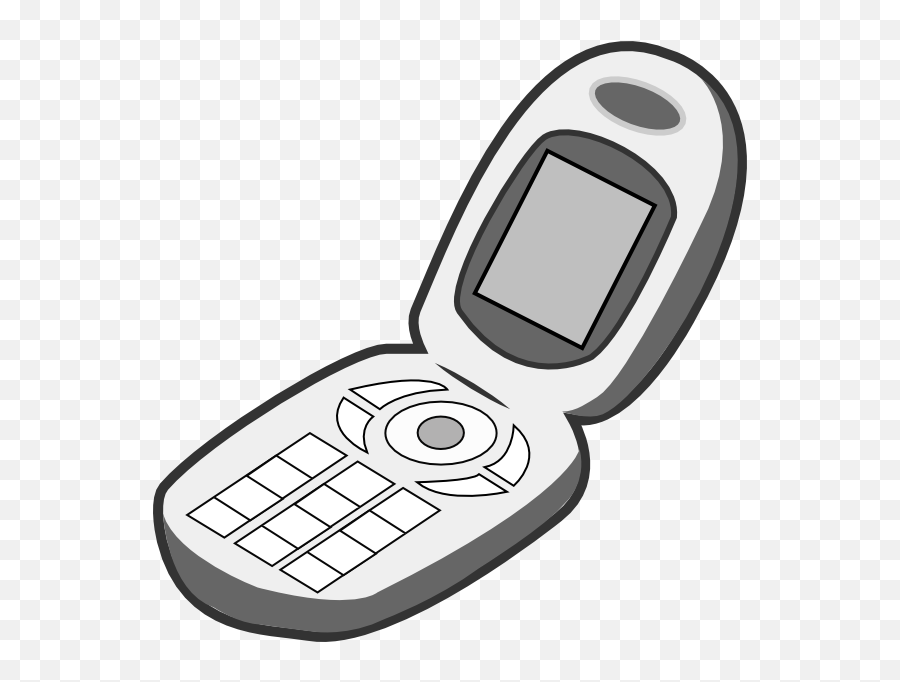 Mobile Phone1 Clip Art - Phone Clipart Transparent Png,Cell Phone Clipart Png