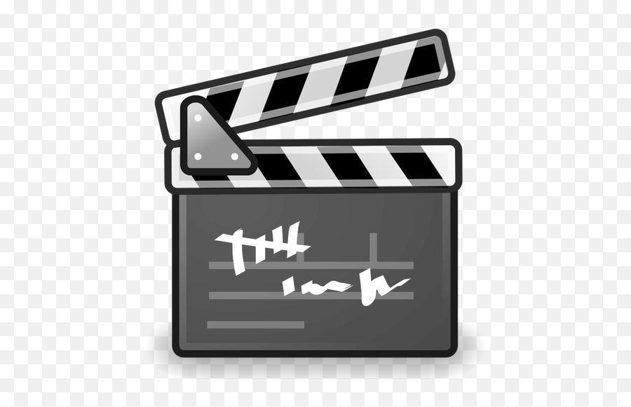 Filming Scene Clapboard Vector Drawing Free Svg - Filming Drawing Png,Clapboard Png