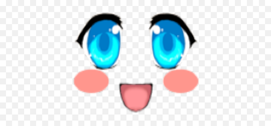 Roblox Face Black Background Png Kawaii