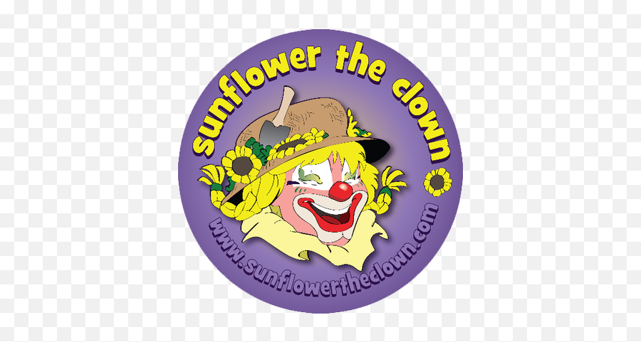 Sunflower Logo The Clown - Cartoon Png,Sunflower Logo