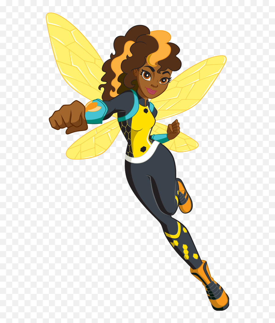 Dc Super Hero Girls Bumblebee - Dc Superhero Girls Bumblebee Png,Superhero Png