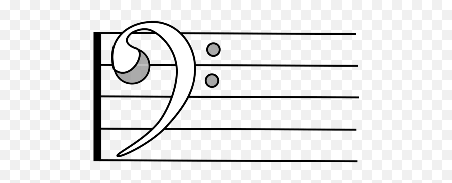 Download Hd Bass Clef Coloring Page - Bass Clef Coloring Pages Png,Bass Clef Png