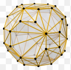 Truncated Cuboctahedron Ball - Paper Lantern Png,Triangles Png
