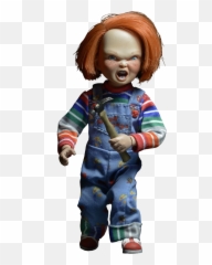 Clothed Action Figure - Chucky Con Bate Png,Chucky Png