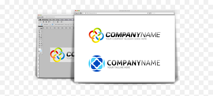 Premium Psd Ai Logo Templates - Template Png,Logo Templates