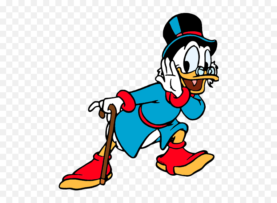 Scrooge Mcduck - Ducktales Valentines Cards Png,Scrooge Mcduck Png
