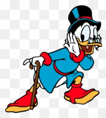 Scrooge Mcduck - Ducktales Valentines Cards Png,Scrooge Mcduck Png