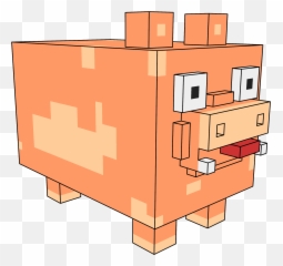 Voxel Pig Clipart Png - Educational Toy
