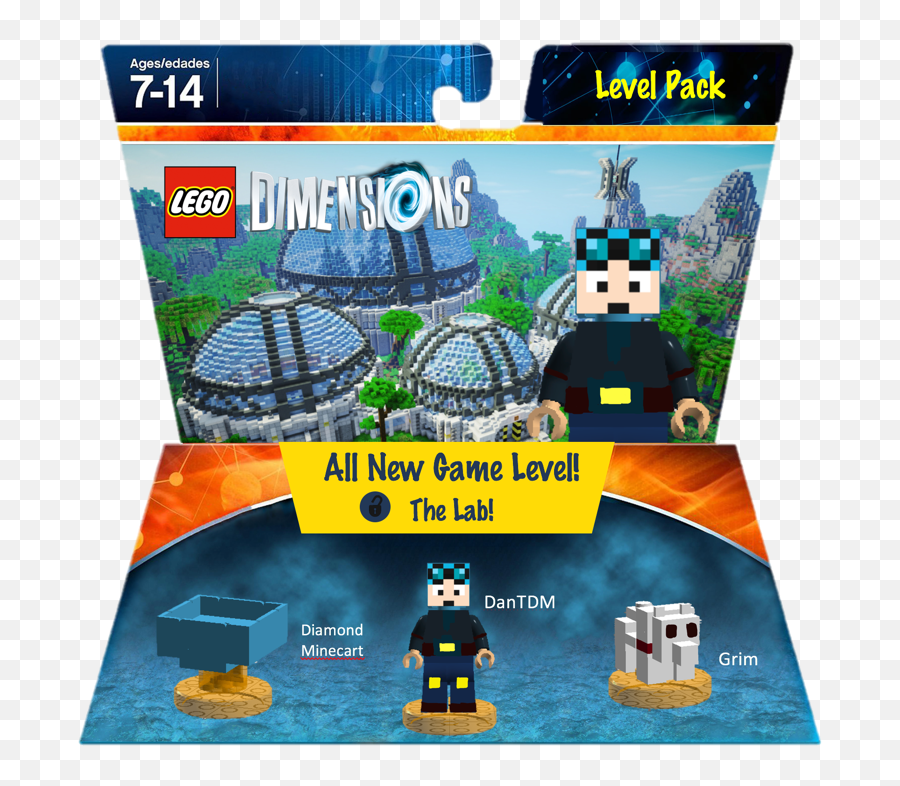 Lego Dimensions Mario Level Pack - Lego Dimensions Level Pack Png,Dantdm Png